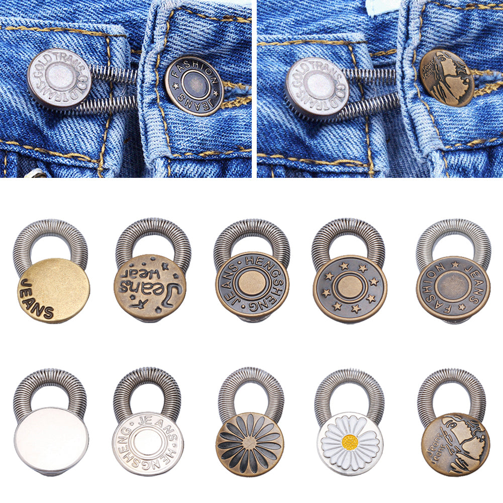 6pcs Pants Expander Buttons