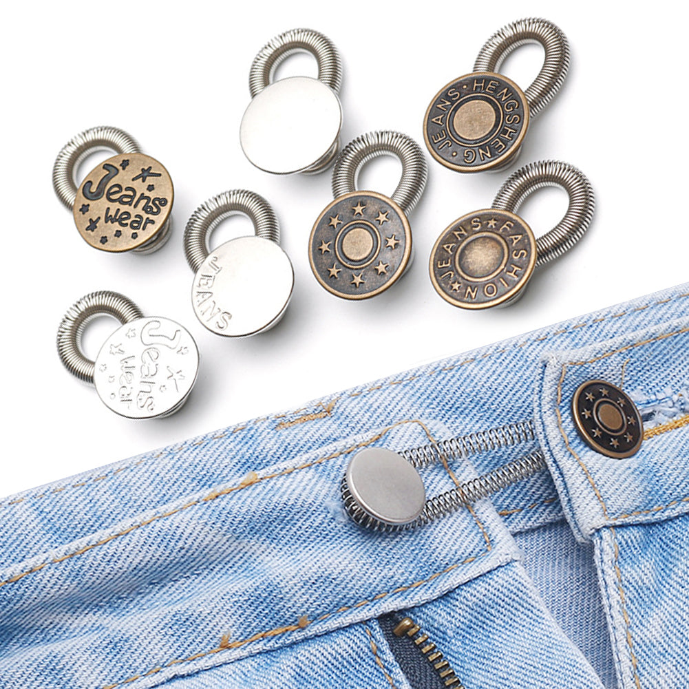 6pcs Pants Expander Buttons