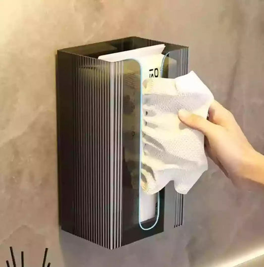 علبة مناديل اكريليك